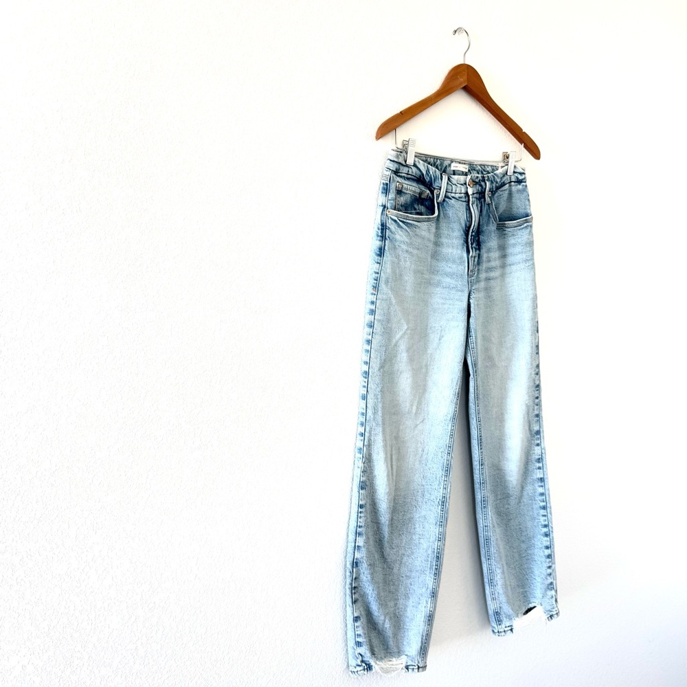 Good American 90’s Straight Jeans in Indigo